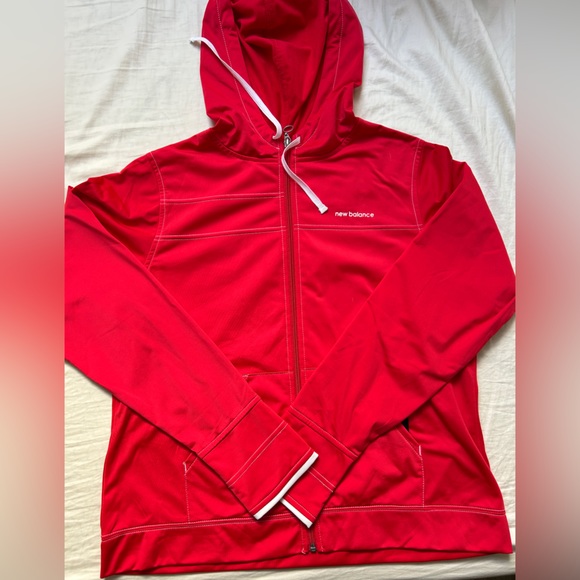 Red new balance zip up - Picture 4 of 5